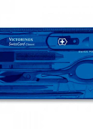 Tarjeta Swiss Card azul transparente 0.7122.T2 Victorinox