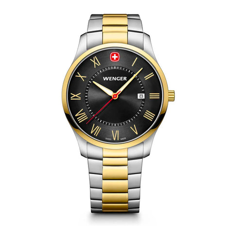 Wenger reloj para caballero city classic Mod. 01.1441.142 color: plata