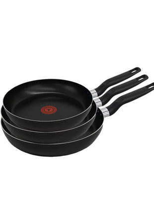 T-fal juego de sartenes Mod. 0388800M2, color: negro, con 3 pzs