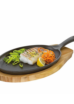 Mini sarten ovalado 39.5x19.5cm. Kuchenprofi