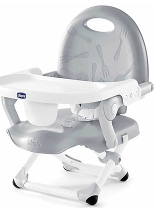 Silla Elevada Pocket Snack gris Chicco