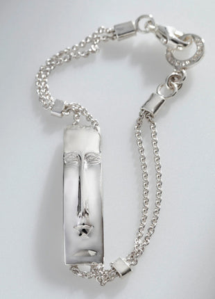 Sergio Bustamante Pulsera Murcia. Medida largo 20 cms. Caballero