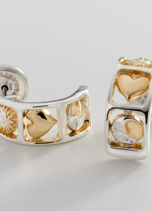 Sergio Bustamante Aretes Universo Mini. Dama