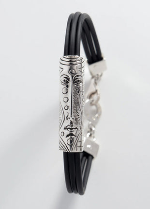 Sergio Bustamante Pulsera Almuñecar Medida largo 20 cms. Caballero
