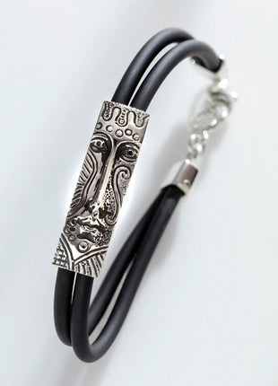 Sergio Bustamante Pulsera Jerez. Medida Largo 20 cm. Caballero