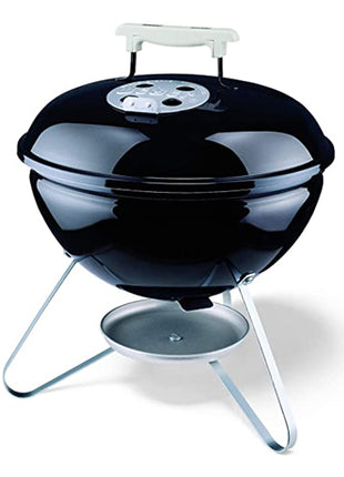 Asador de carbón portátil Smokey Joe 14" negro Weber