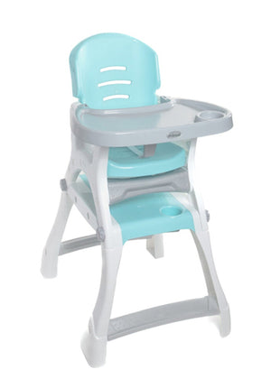 Prinsel Silla Alta Caddy 2 En 1 Mod. 1014 Para Bebé Azul