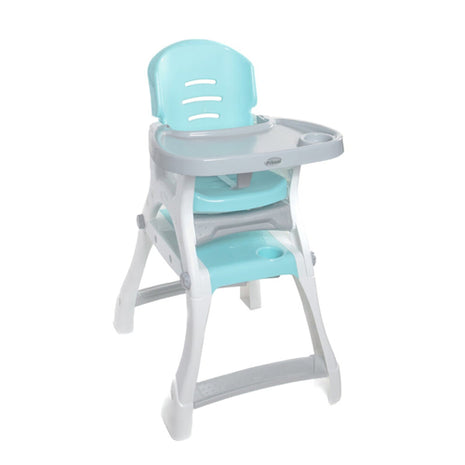 Prinsel Silla Alta Caddy 2 En 1 Mod. 1014 Para Bebé Azul