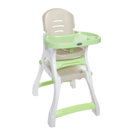 Prinsel Silla Alta Caddy 2 En 1 Mod. 1015 Para Bebé Verde