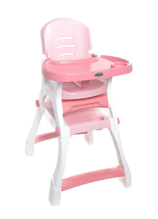 Prinsel Silla Alta Caddy 2 en 1 Mod. 1016 Para Bebé Rosa
