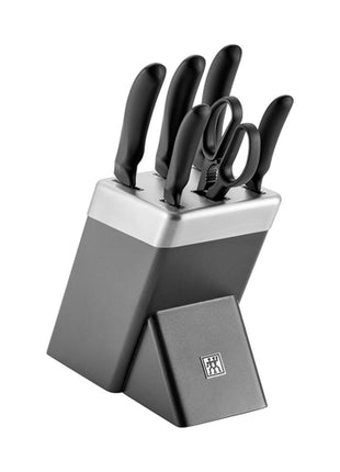 Zwilling Bloqueo de Cuchillos 1023660 gris autoafilable de 7 piezas