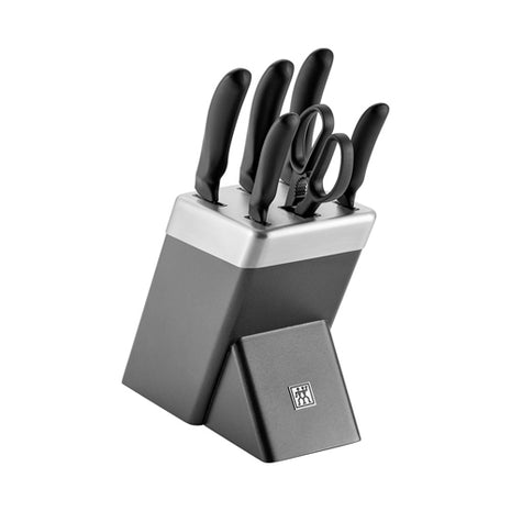 Zwilling Bloqueo de Cuchillos 1023660 gris autoafilable de 7 piezas