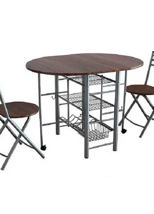 Desayunador plegable con 2 sillas 1061 Brang