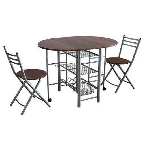 Desayunador plegable con 2 sillas 1061 Brang