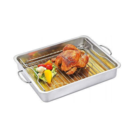 Rustidera para horno con rejilla Küchenprofi