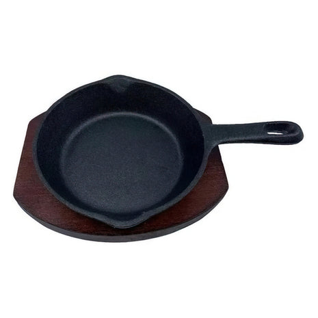Vencor sartén Mod. 1225006, color: negro de hierro fundido y base mini