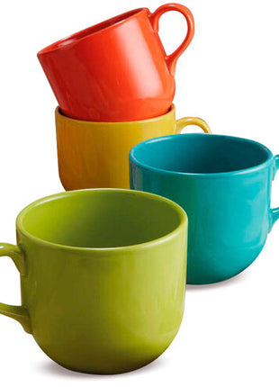 Juego de 4 tazas jumbo Fiesta 1228 LC Corona