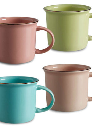 Juego de 4 tazas Macarrón 1229 LC Corona
