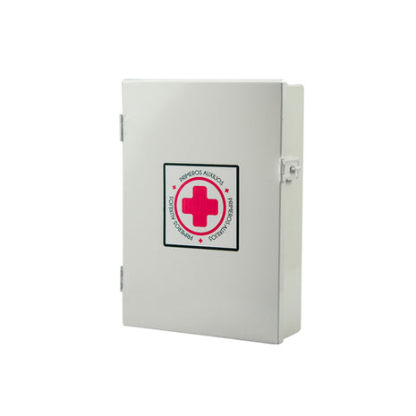 Karlen Botiquín Primeros Auxilios grande 14BOTIQU008SM blanco con cerradura porta candado