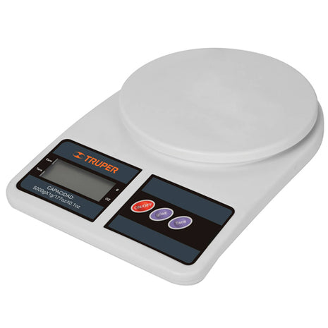 Báscula digital para cocina 5kg Truper