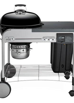 Asador de carbón Performer Deluxe 22" negro Weber