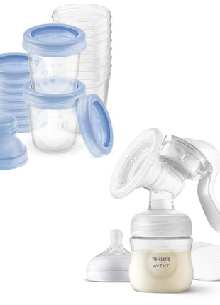 Set con extractor de leche manual y vasos 1589EX Philips Avent