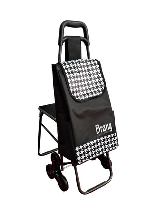 Carro de mandado con silla negro 1634 Brang