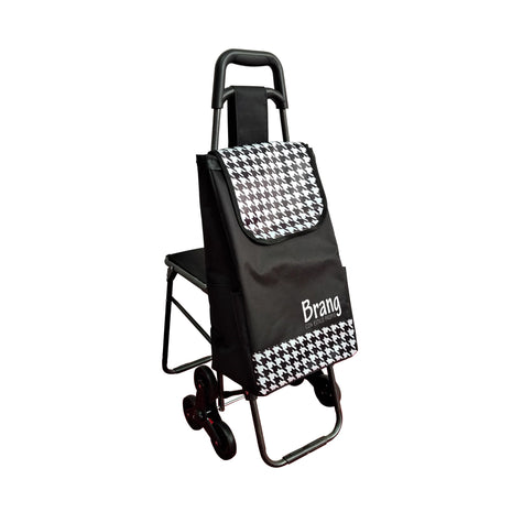 Carro de mandado con silla negro 1634 Brang