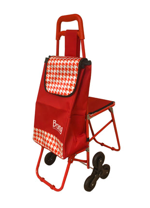 Carro de mandado con silla rojo 1635 Brang