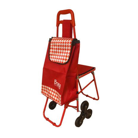 Carro de mandado con silla rojo 1635 Brang