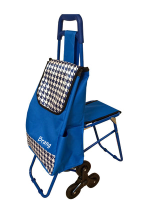 Carro de mandado con silla azul 1636 Brang