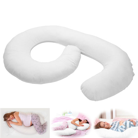 Inizzi almohada Mod. 17A6588, color: blanco, es para embarazo