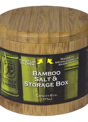 Caja redonda para especies Totally Bamboo
