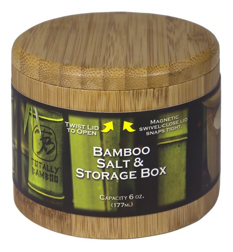 Caja redonda para especies Totally Bamboo