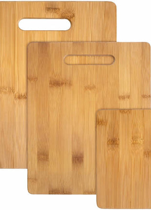 Set de 3 tablas de bambú Totally Bamboo