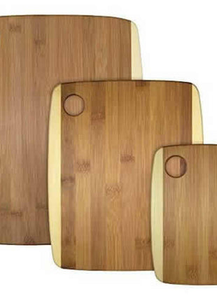 Set 3 tablas para cortar 2 tonos Totally Bamboo