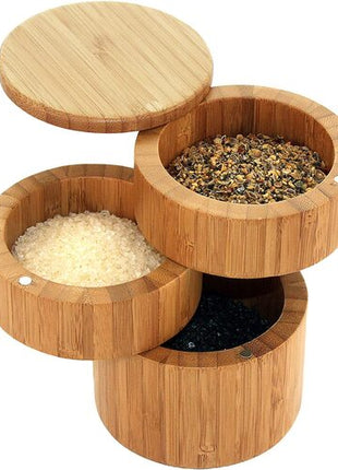 Especiero 3 niveles de bambú Totally Bamboo
