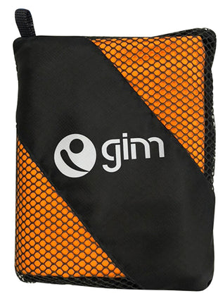 Toalla de microfibra 60x120cm naranja Gim