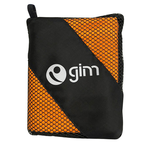 Toalla de microfibra 60x120cm naranja Gim