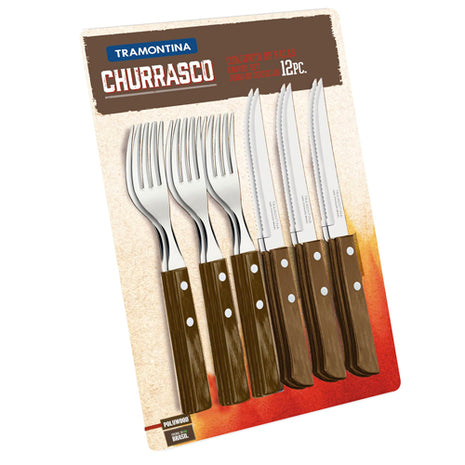 Juego de Cubiertos Polywood 12pzs
