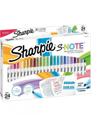 Marcadores Note 24 piezas 2133101 Sharpie