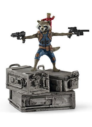 Figura coleccionable Rocket y Groot Schleich® _21514