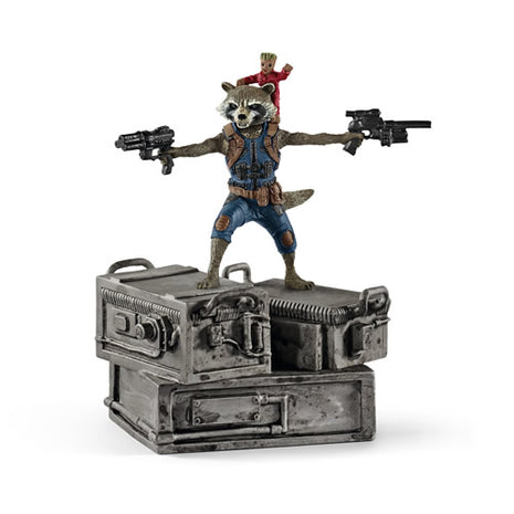 Figura coleccionable Rocket y Groot Schleich® _21514