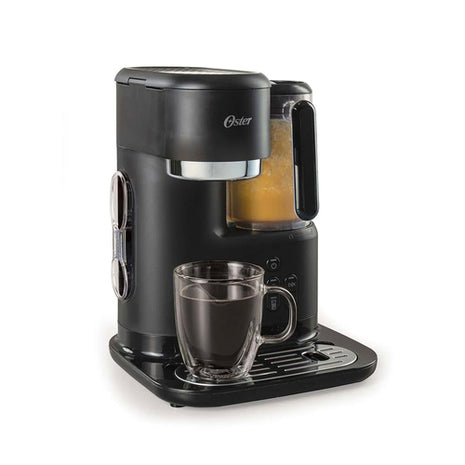 Oster cafetera frappé Mod. 2185756, color: negro, con licuadora