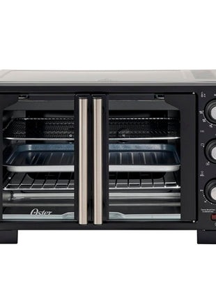 Oster Horno con freidora de aire 2216217 negro de 25L interior antiadherente