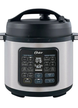 Oster Multiolla Turbo 2224903 plata de 5.7L con 14 funciones predeterminadas