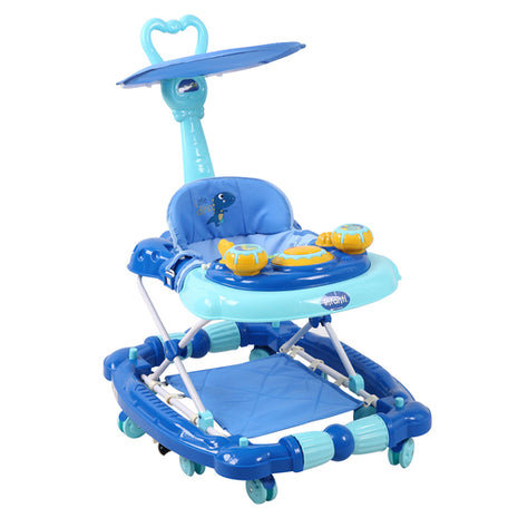 Infanti andadera dino Mod. 231YXG-326A-BDNO, color: azul