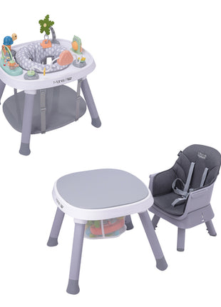 Silla alta 7 en 1 Manes Dark Grey Infanti