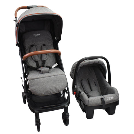 Infanti sistema de viaje lockit Mod.232GYH-N002TSGBK, color: gris con negro