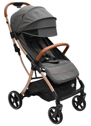 Infanti carriola nova Mod. 233KS5506GRY, color: gris, con cierre automático